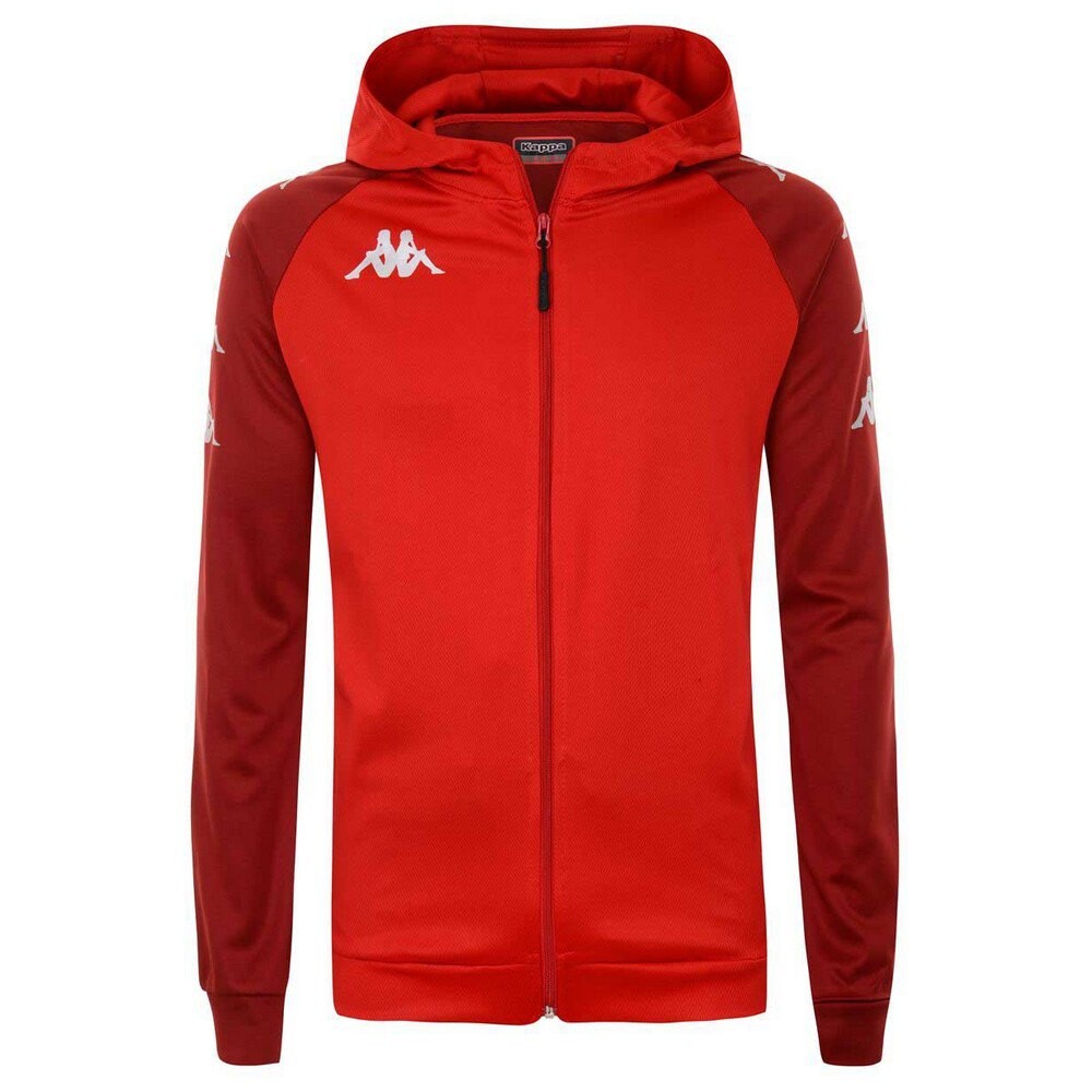 

Толстовка Kappa Tortona Full Zip, красный