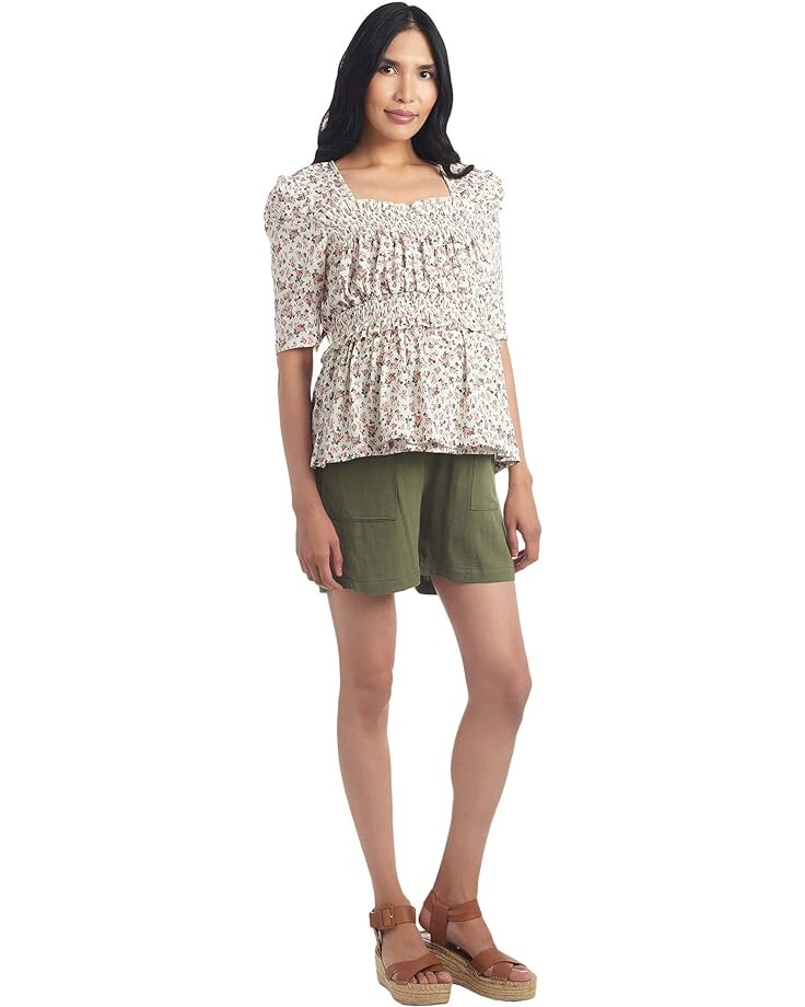 

Топ Everly Grey Tracey Maternity Top, цвет Ivory Floral