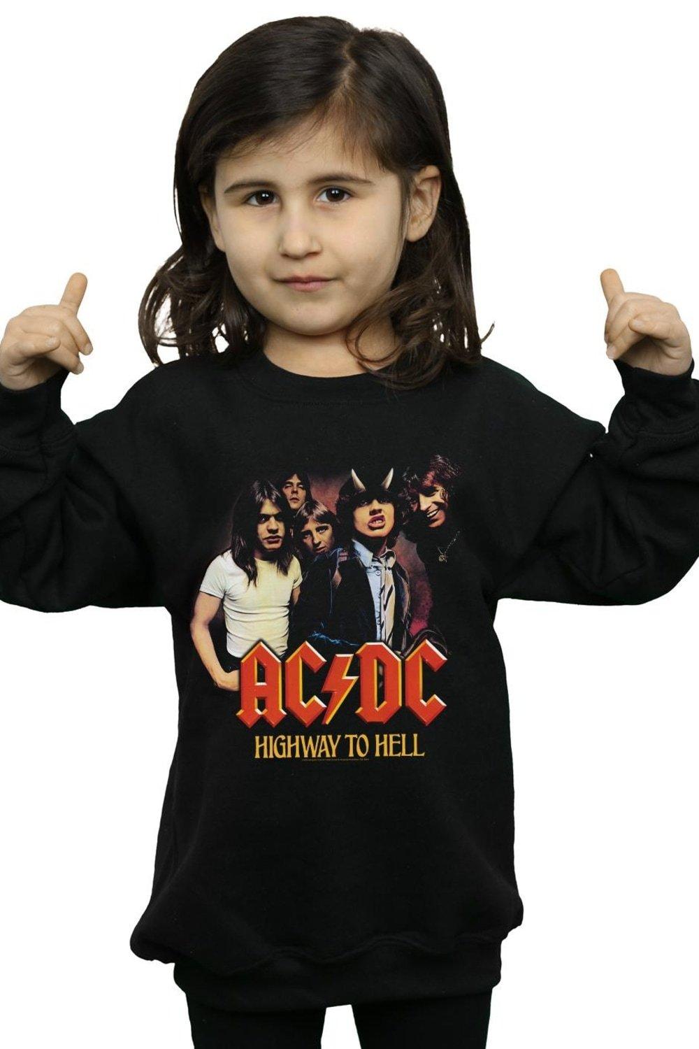 Толстовка группы Highway To Hell AC/DC, черный