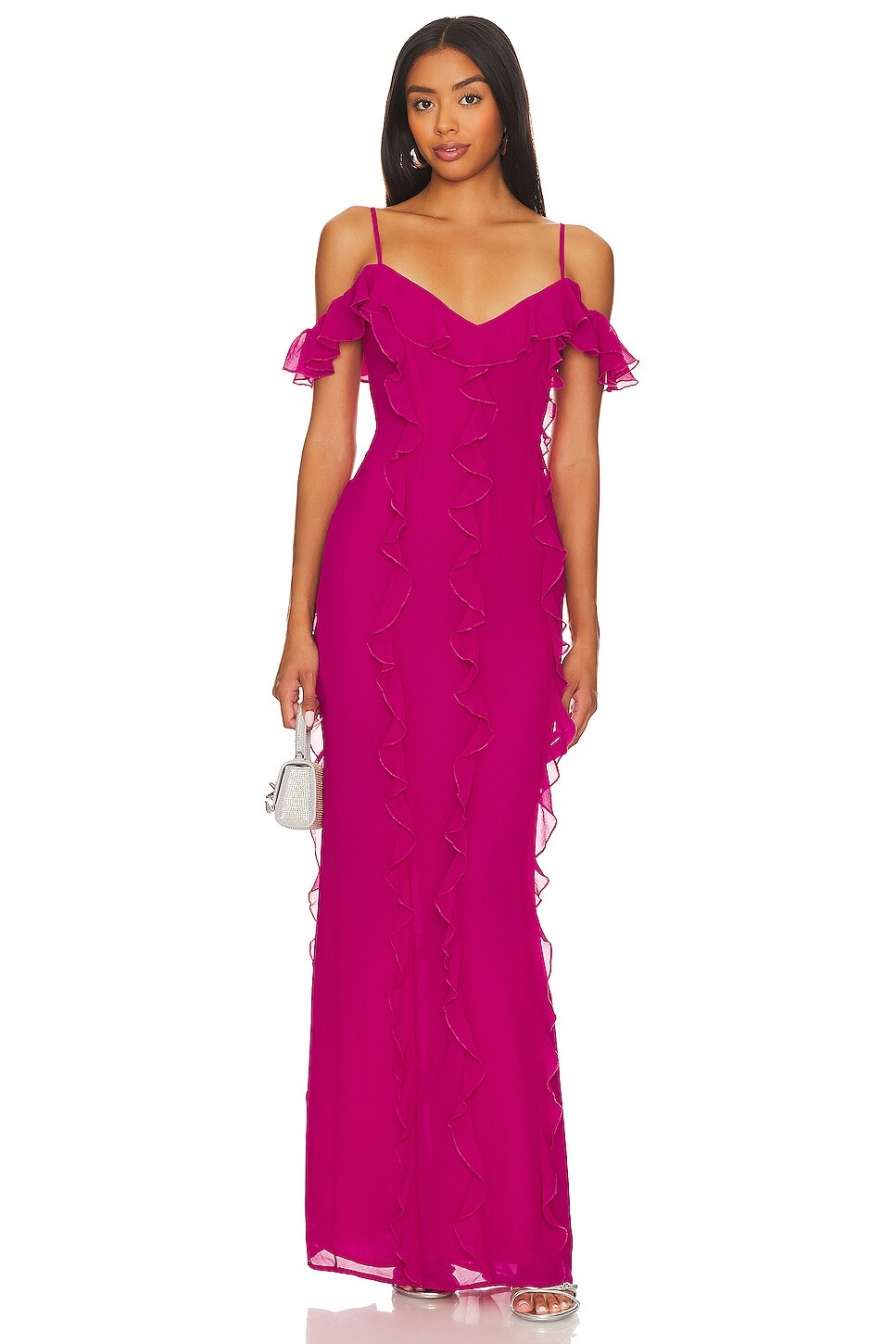 

Платье Lovers and Friends Marisol Gown, розовый