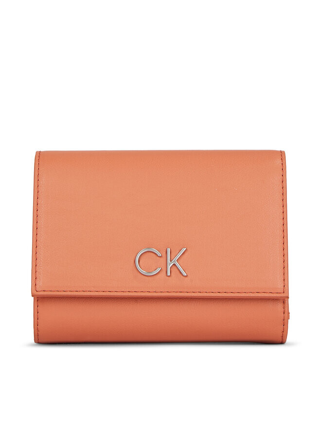 

Кошелек Re-Lock Trifold Md Calvin Klein, коричневый