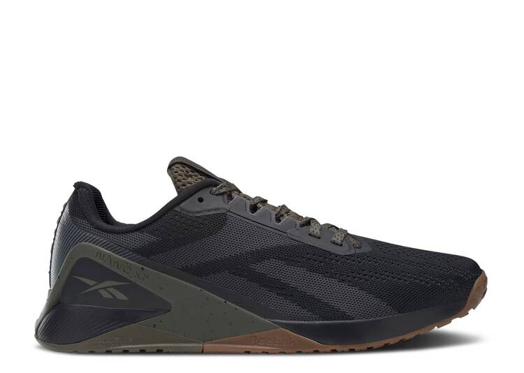 

Кроссовки Reebok NANO X1 'BLACK ARMY GREEN', черный