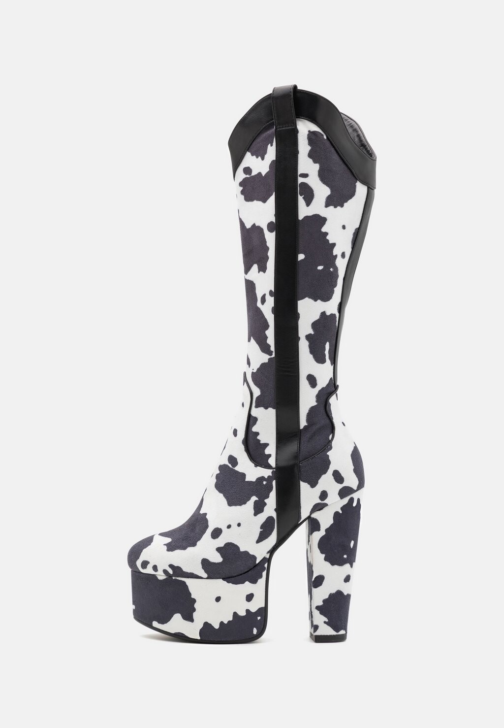 

Ковбойские/байкерские ботинки Cowgirl LAMODA, цвет black/white