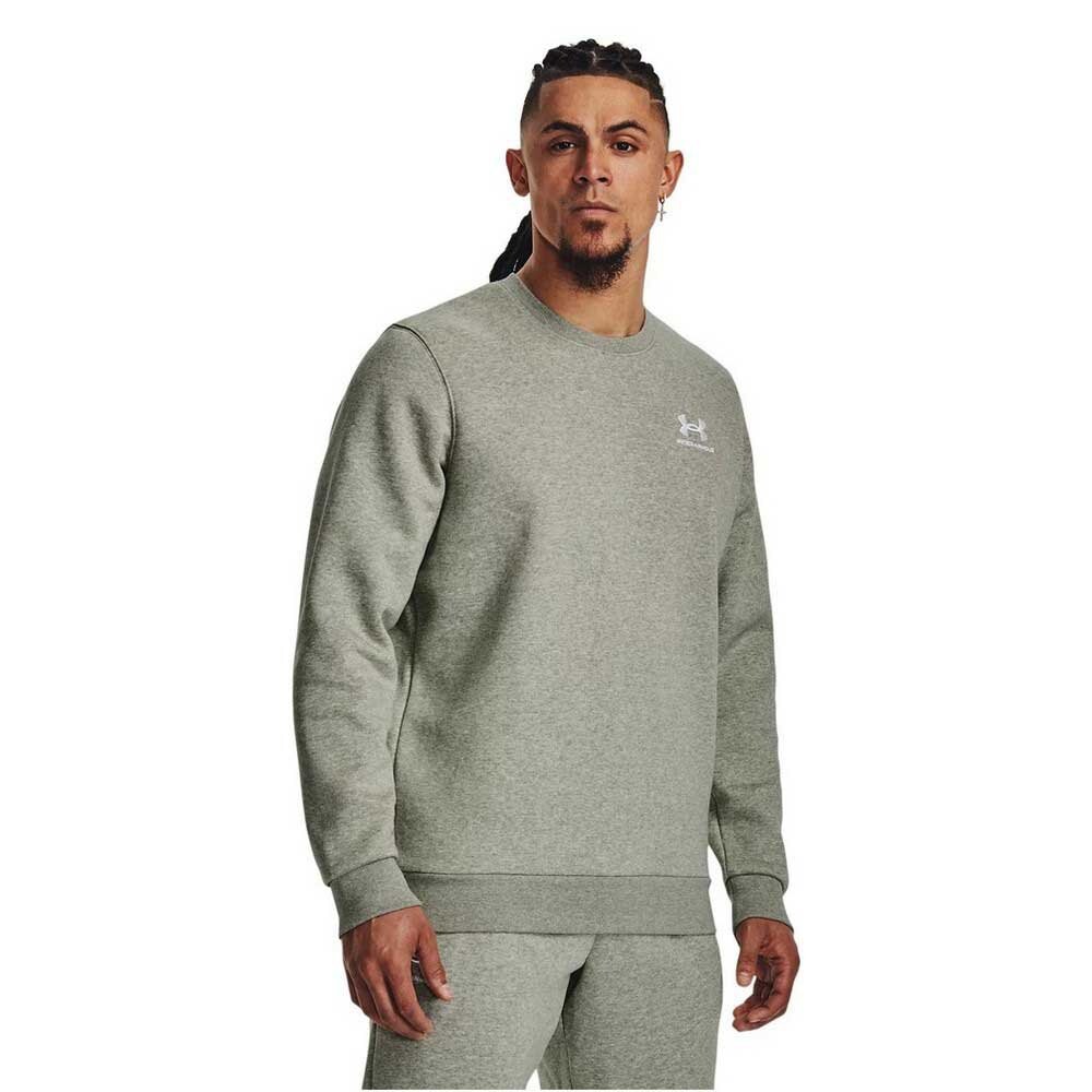 

Толстовка Under Armour Essential Fleece Crew, зеленый