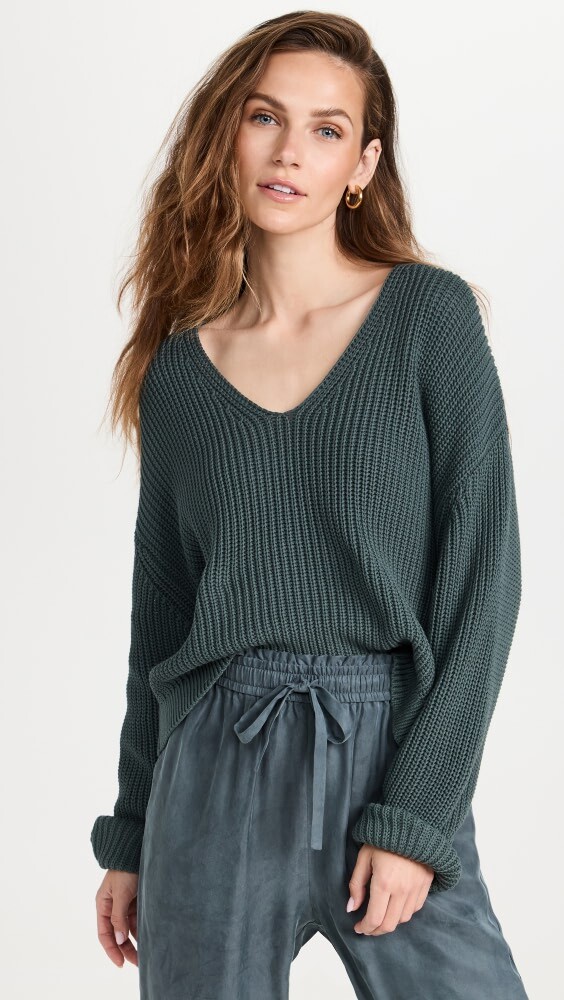 

Свитер Jenni Kayne Cropped Cotton Cabin