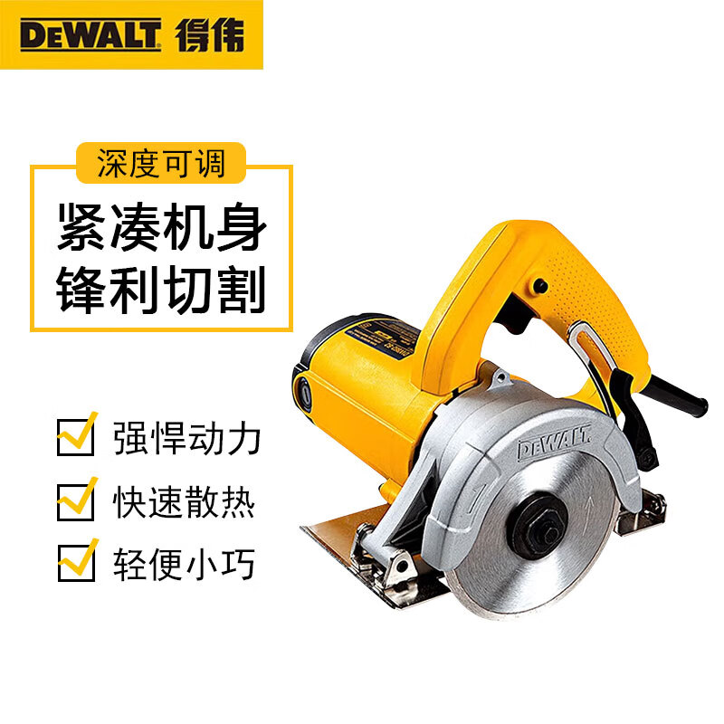 Машина для резки мрамора Dewalt DW862-A9 110 мм, 1270W