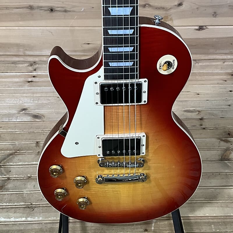 

Электрогитара Gibson Les Paul Standard '50s Figured Top Left-Handed Electric Guitar - Heritage Cherry Sunburst