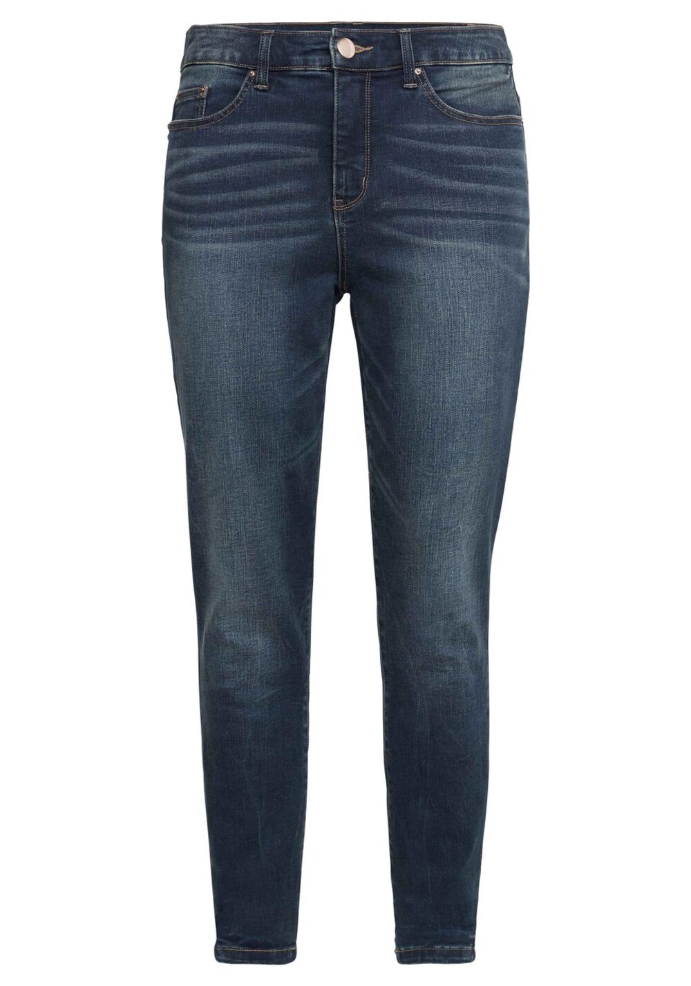 Узкие джинсы SHEEGO, темно-синий