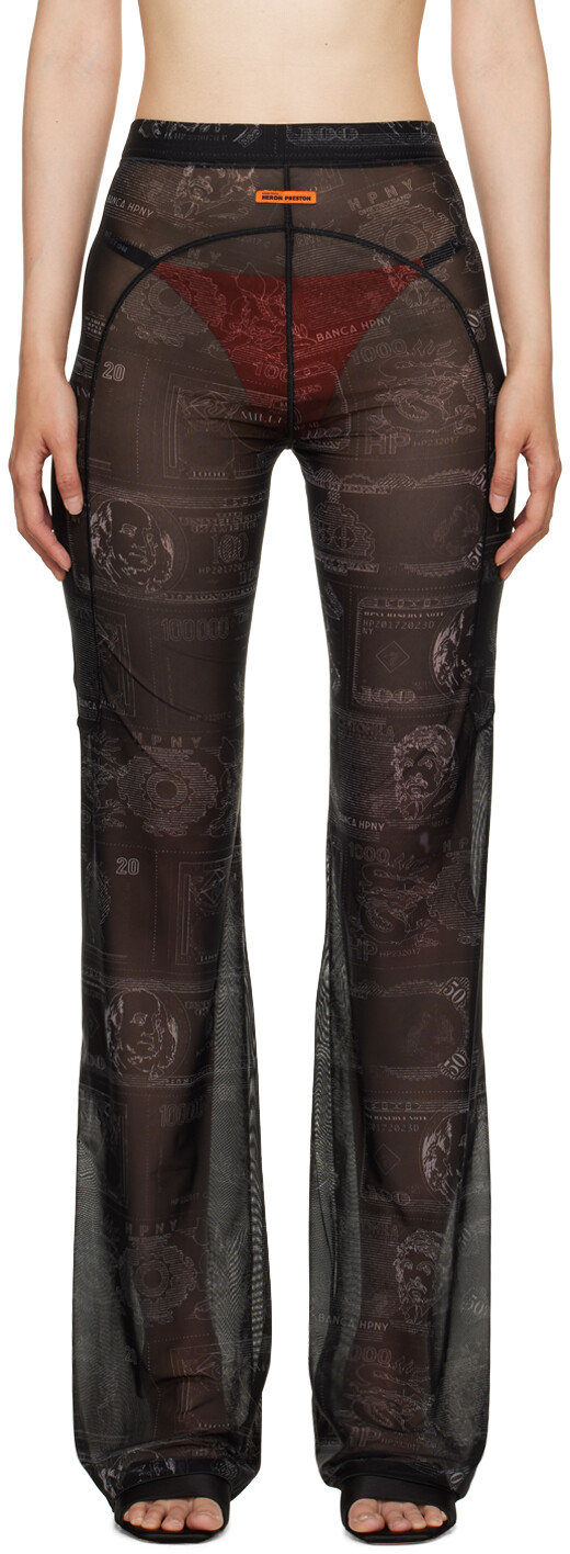 

Черные брюки HP Curve Heron Preston, Черный, Черные брюки HP Curve Heron Preston