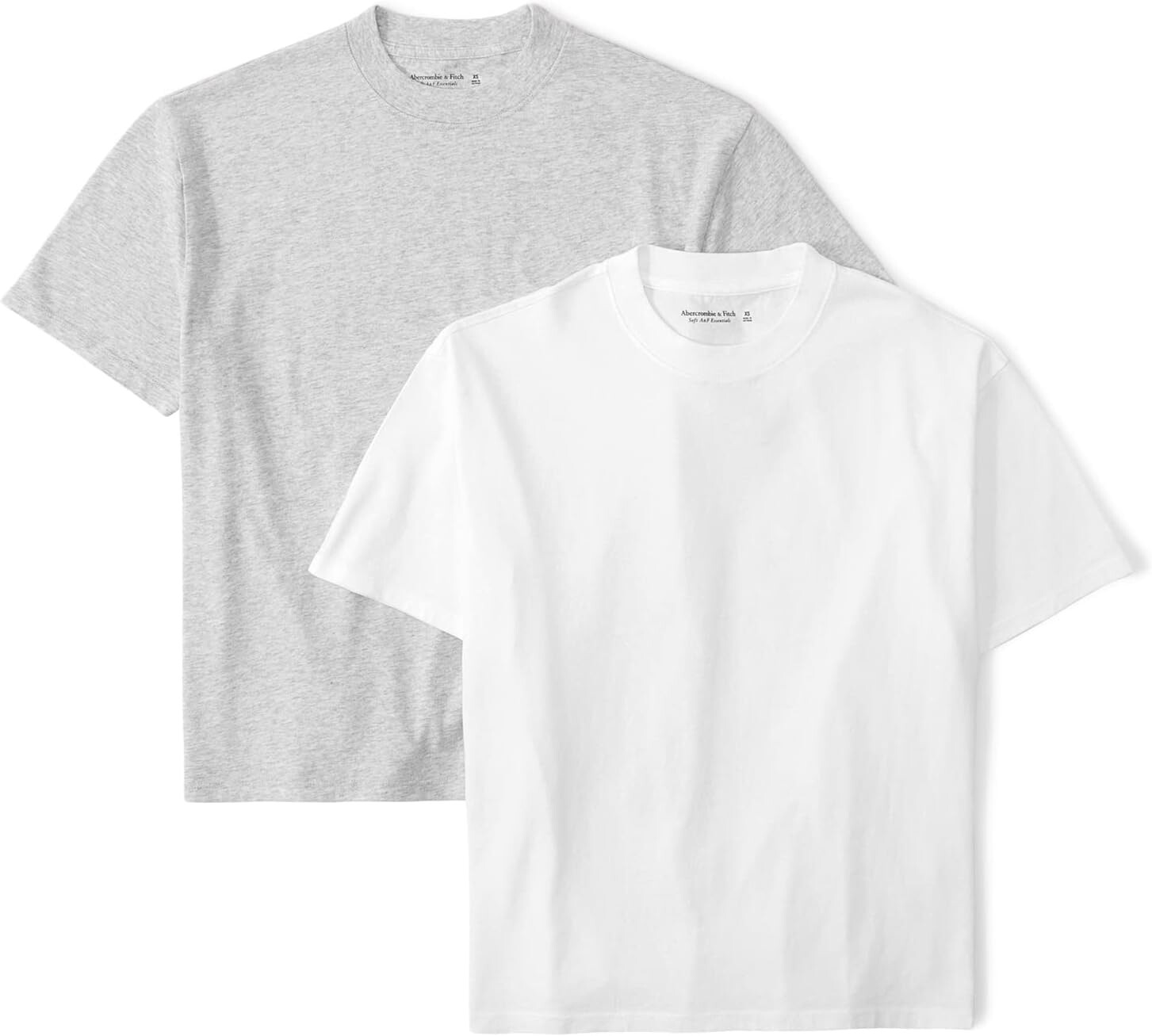 

Комплект из 2 футболок Essential Easy Abercrombie & Fitch, белый