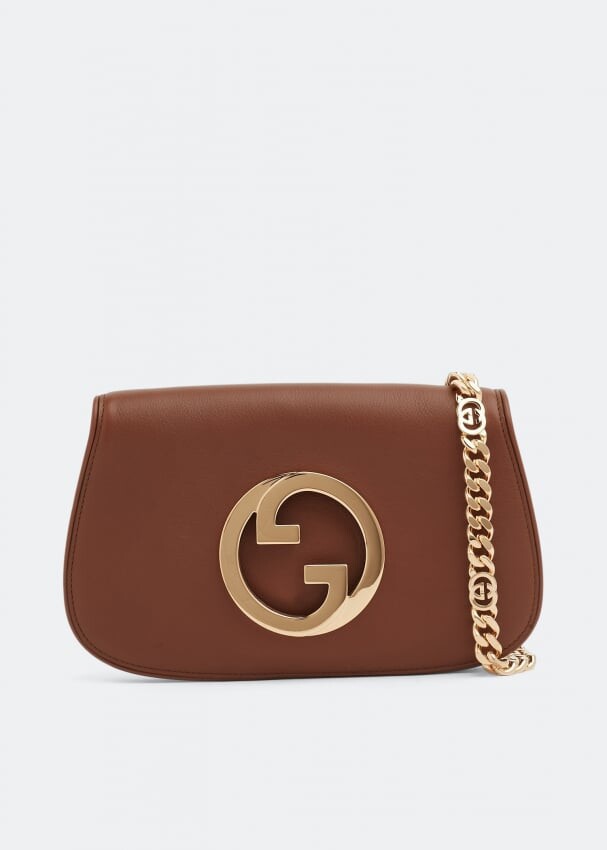 

Сумка через плечо Gucci Blondie, коричневый