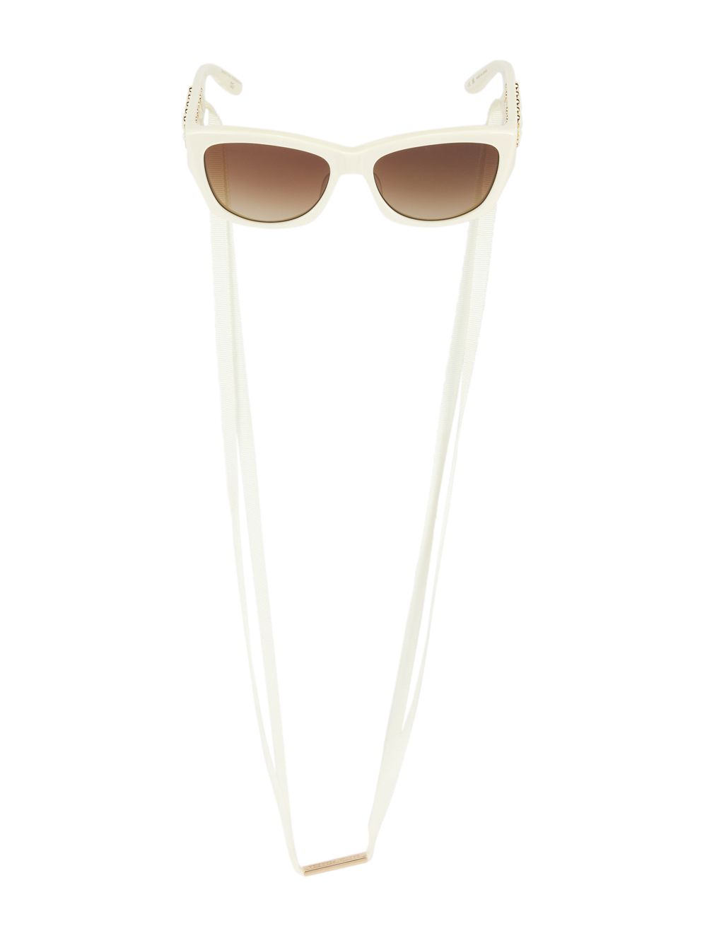 Прямоугольные солнцезащитные очки Cora 56 мм Barton Perreira, слоновая кость солнцезащитные очки barton perreira x teddy vonranson 55mm barton perreira