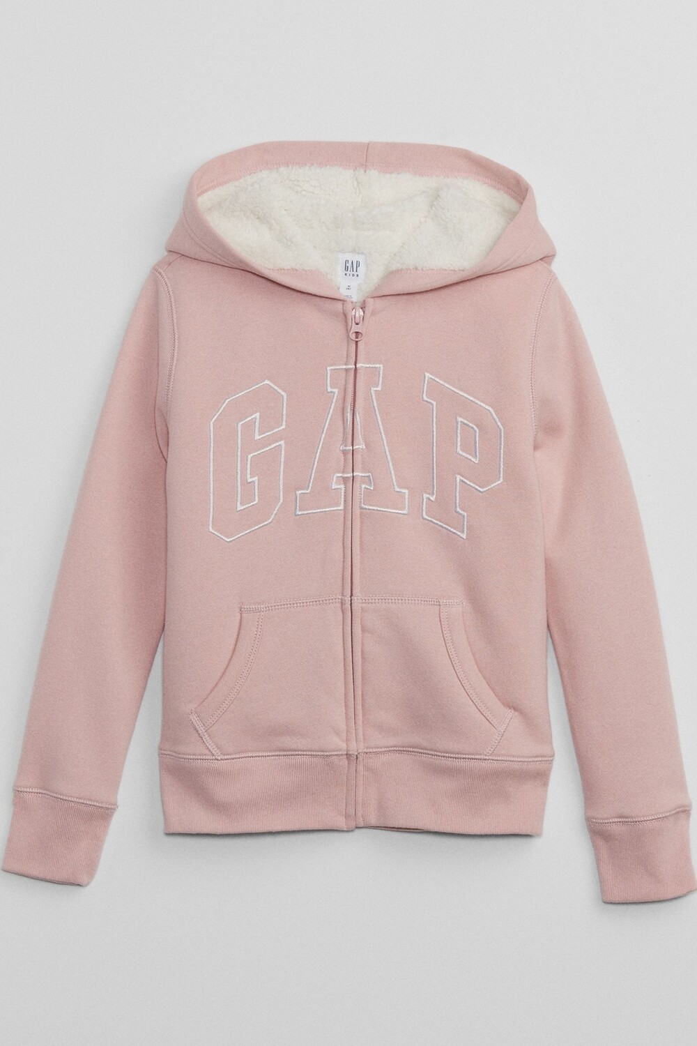 

Толстовка с логотипом и застежкой-молнией Gap, розовый