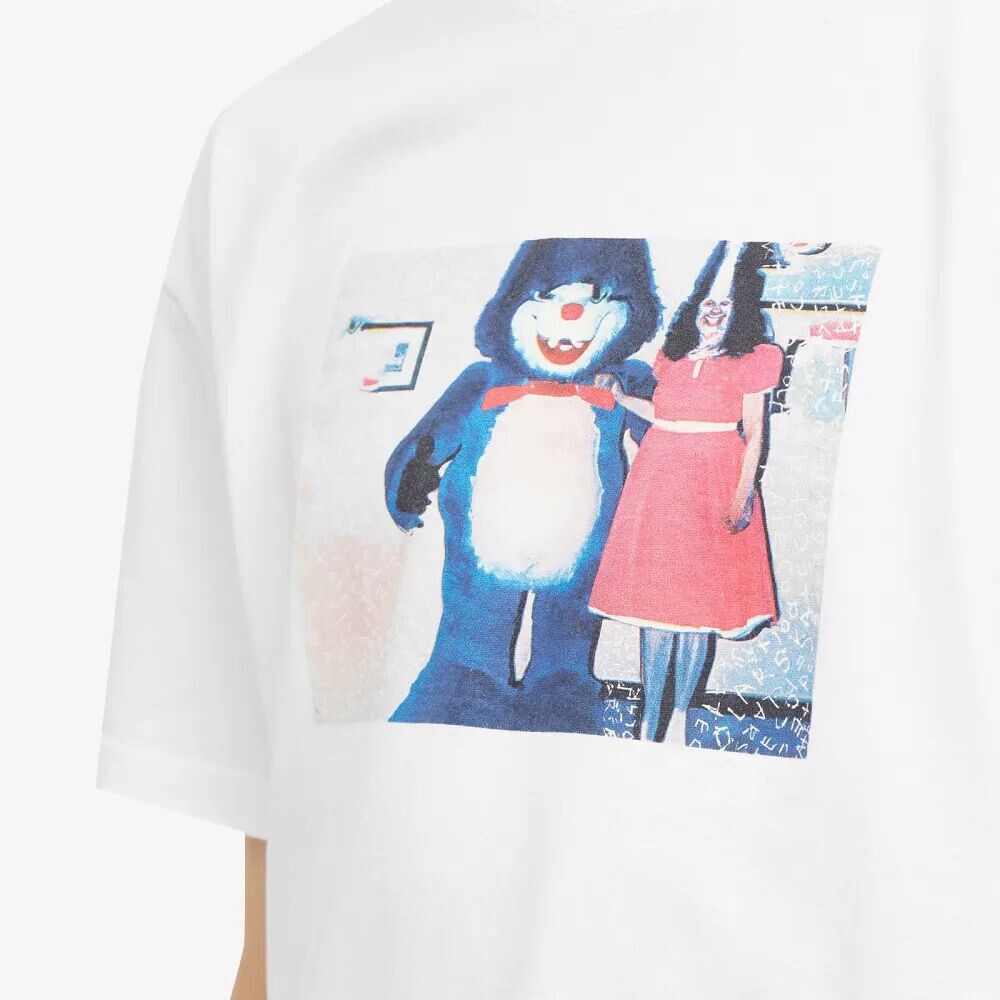 

Polar Skate Co. Розовая классическая футболка, белый