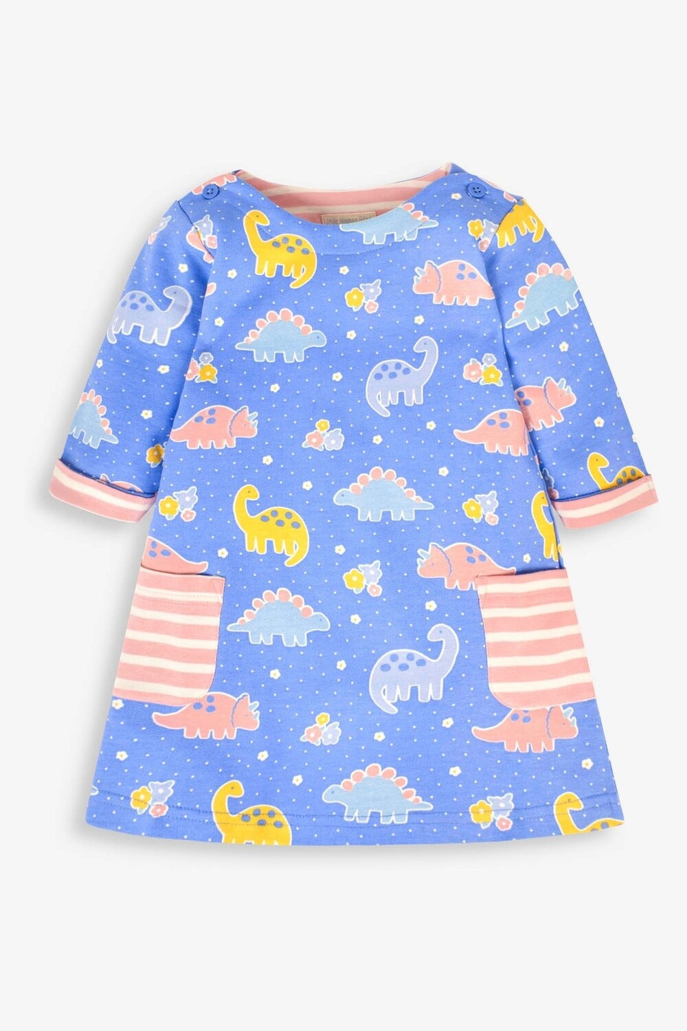

Платье JoJo Maman Bébé трапециевидного кроя с мотивом динозавра Jojo Maman Bébé
