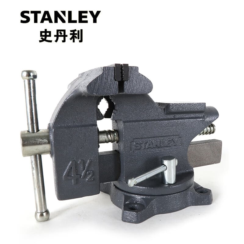 Тиски Stanley STANLEYMaxSteel для тяжелых условий эксплуатации, 4 дюйма 83-066-2-23C