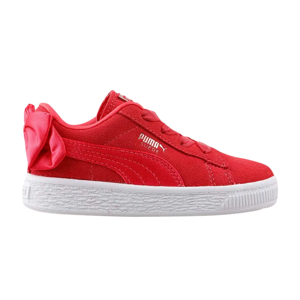 

Кроссовки Suede Bow AC Infant Puma, розовый