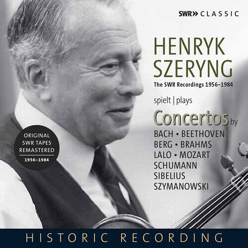 

CD диск Henryk Szeryng Plays Concertos / Various: Henryk Szeryng Plays Concertos
