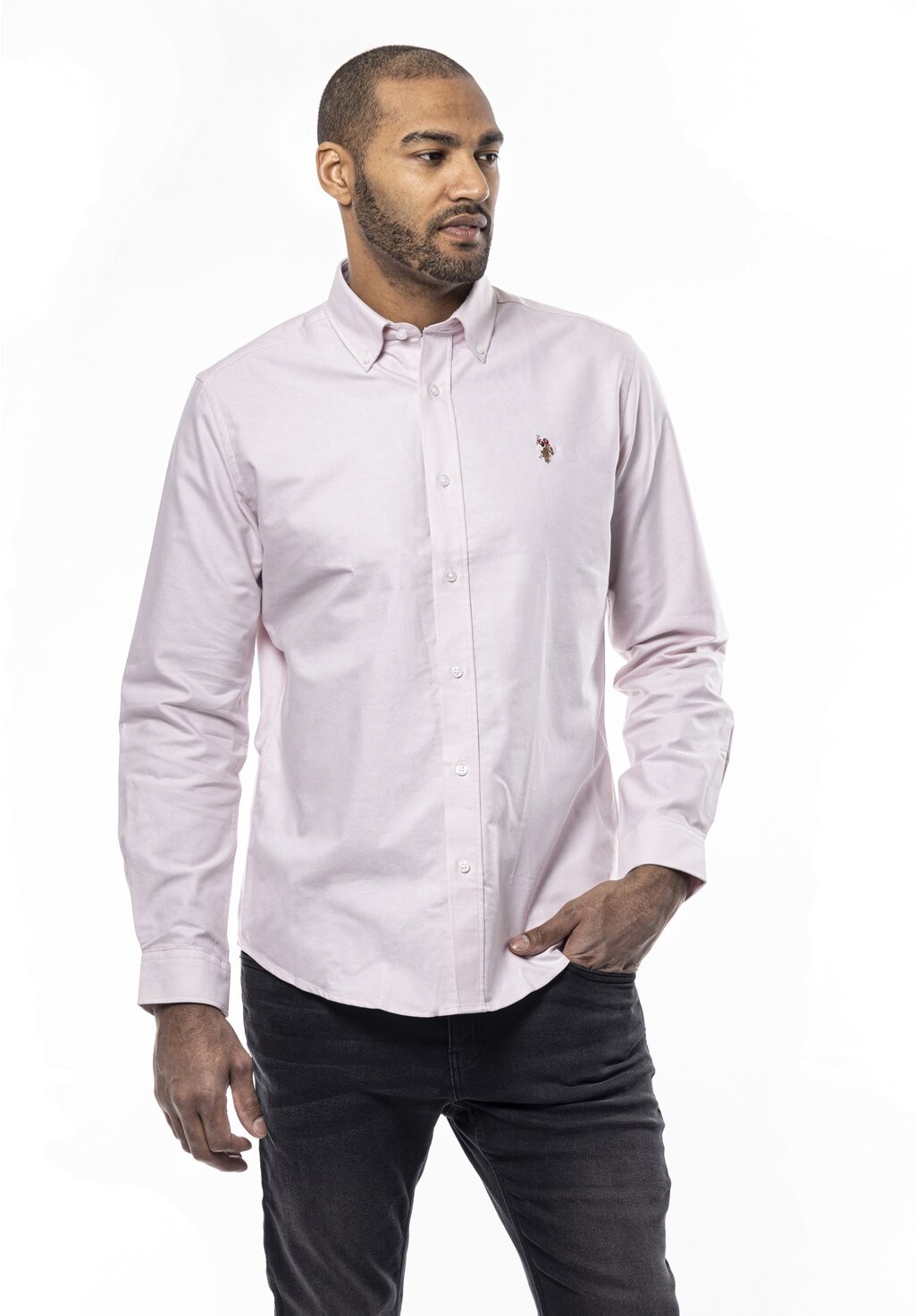 

Рубашка ARMIN OXFORD U.S. Polo Assn., цвет prism pink
