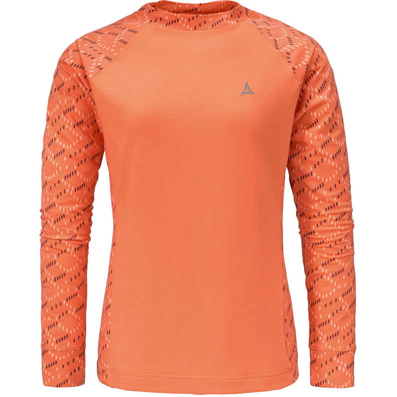 цена Женская рубашка Kasos с длинным рукавом Schöffel, оранжевый