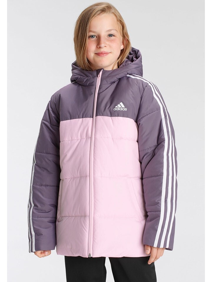 

Стеганя куртка adidas, цвет rosa/lila