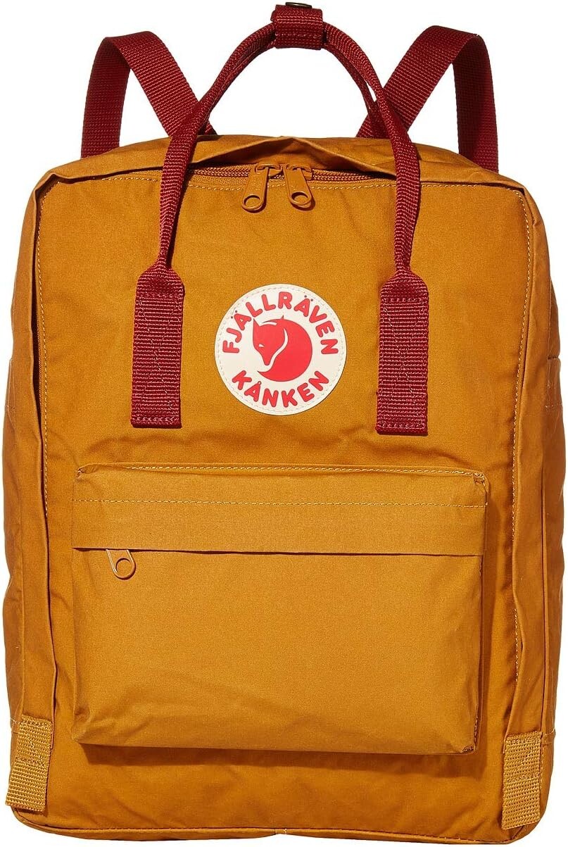 

Рюкзак Kanken Fjällräven, цвет Acorn/Ox Red