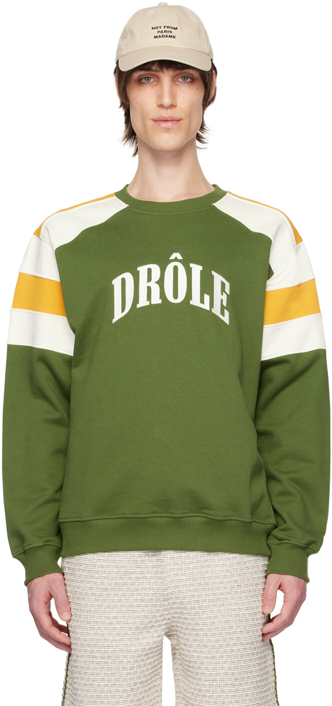 

Толстовка цвета хаки 'Le Sweatshirt Drole Sport' Drole De Monsieur