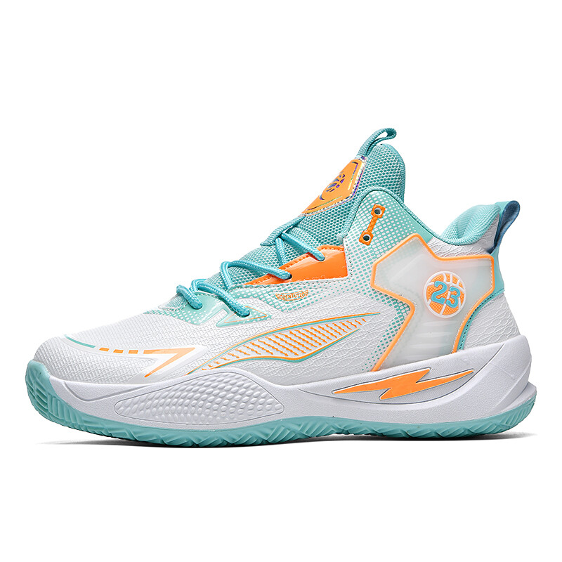 

Баскетбольные кроссовки Basketball Shoes Unisex High-Top Black-Tailed Deer, цвет Mandarin Duck (Beige + White Moon)