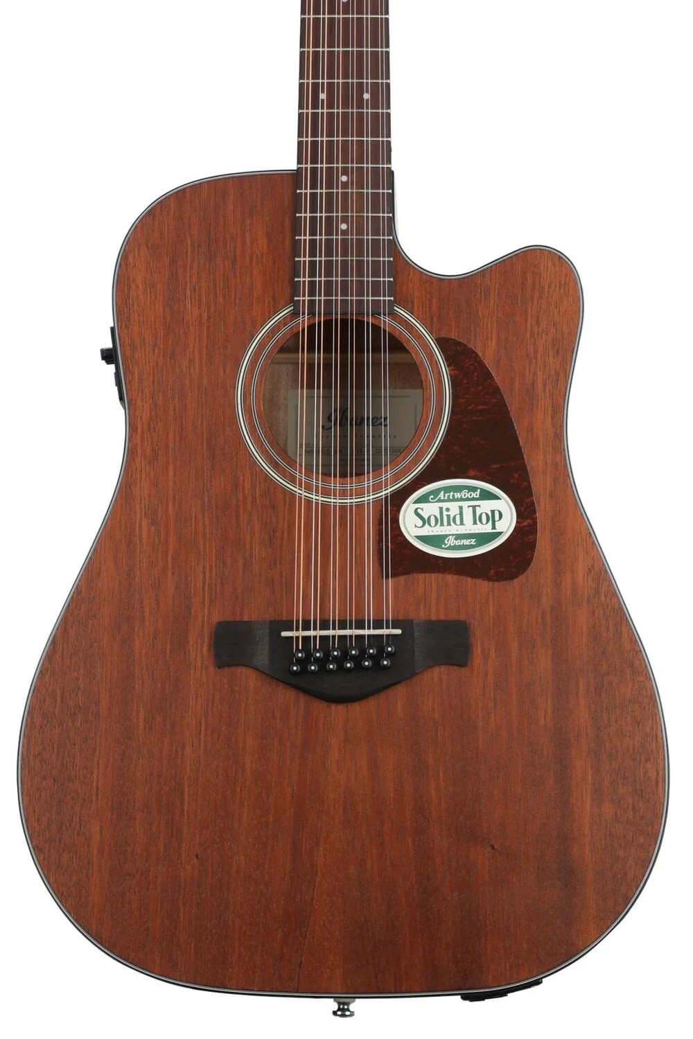 

Акустически-электрическая гитара Ibanez AW5412CE - с открытыми порами Natural