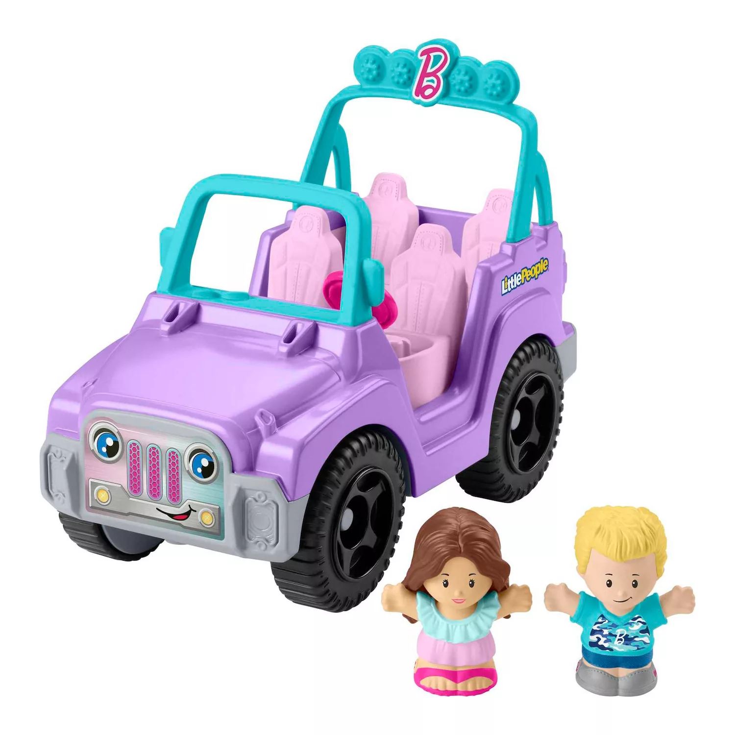 Набор машинок и фигурок Fisher-Price Little People Barbie Beach Cruiser Little People