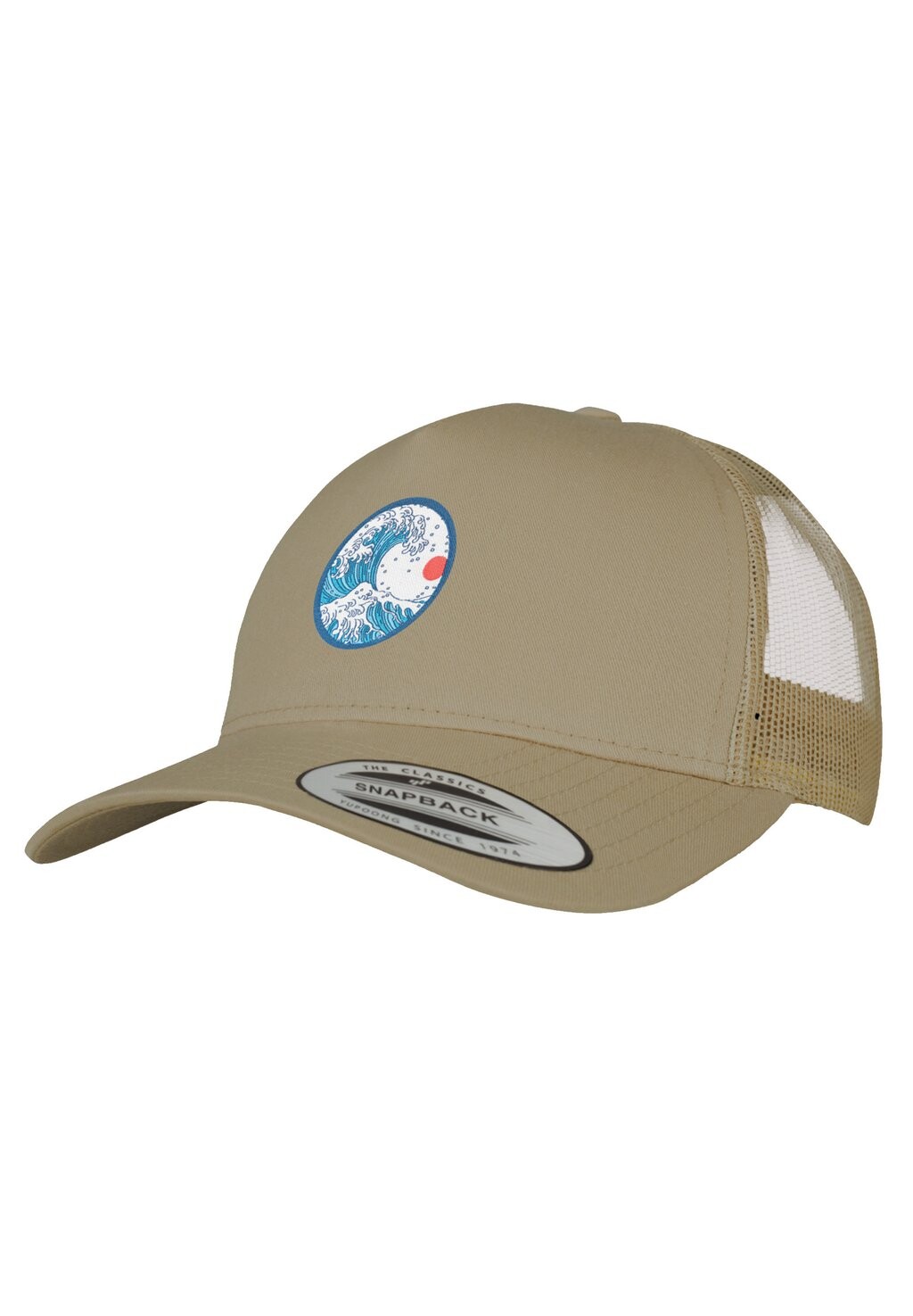 

Бейсболка RETRO TRUCKER KANAGAWA F4NT4STIC, цвет khaki