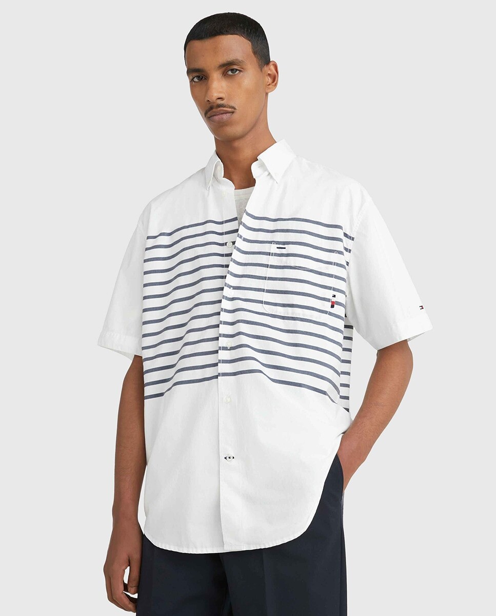 

Мужская рубашка стандартного кроя с короткими рукавами Tommy Hilfiger, мультиколор