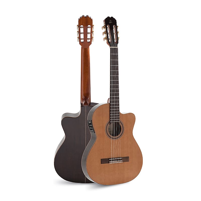 Акустическая гитара Admira VIRTUOSO-ECTF Cutaway Solid Cedar Top Thin Body 6-String Classical Acoustic-Electric Guitar