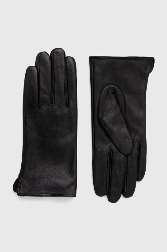 

Кожаные перчатки Answear Lab, черный
