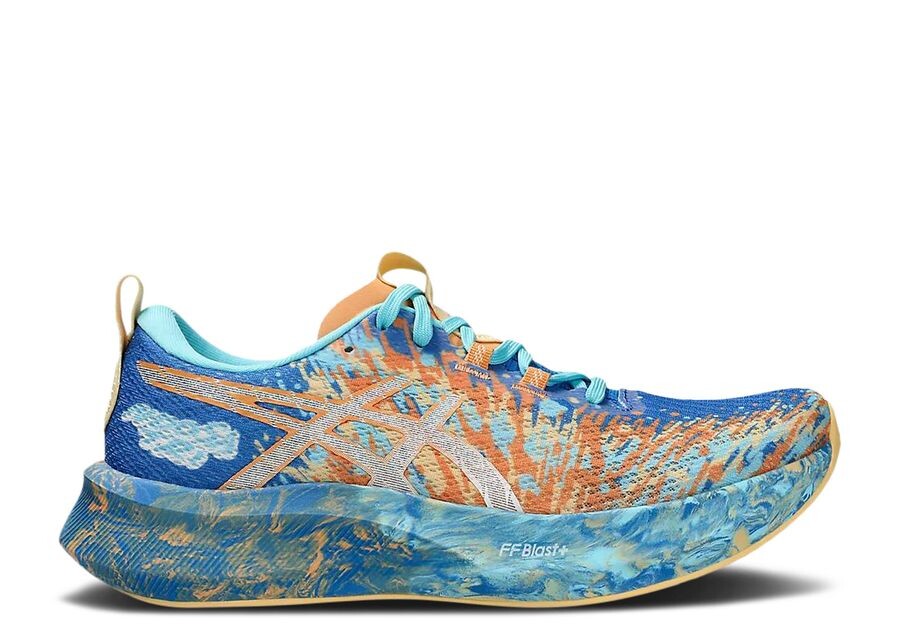 

Кроссовки ASICS Wmns Gel Noosa Tri 16, цвет Nature Blue Faded Orange Marbled