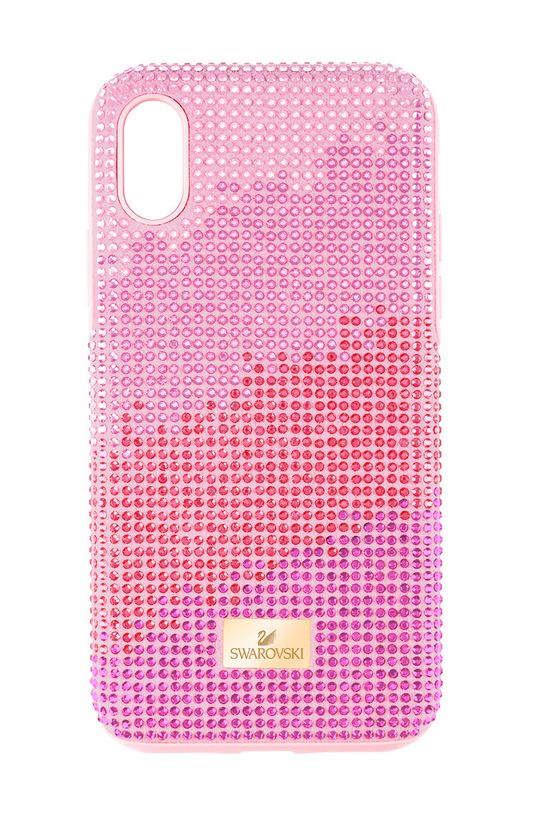 Чехол High Love для телефона iPhone Xs MAX 5481464 Swarovski, розовый swarovski mesmera сет колец разной формы с прозрачными кристаллами