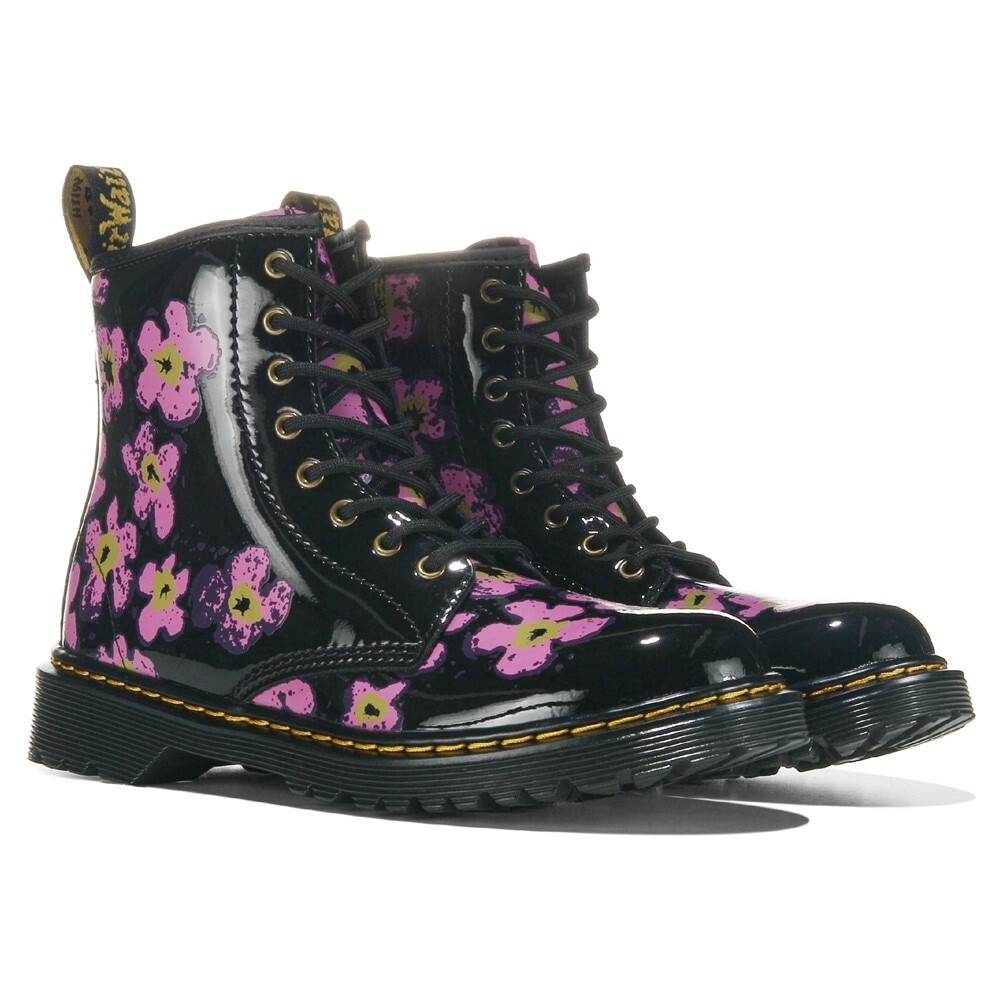 

Детские армейские ботинки 1460 Little Kid Dr. Martens, черный