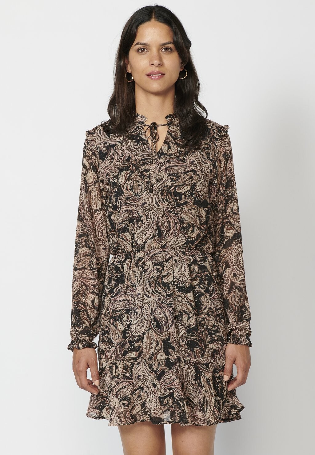 

Повседневное платье LONG SLEEVE Koroshi, цвет black