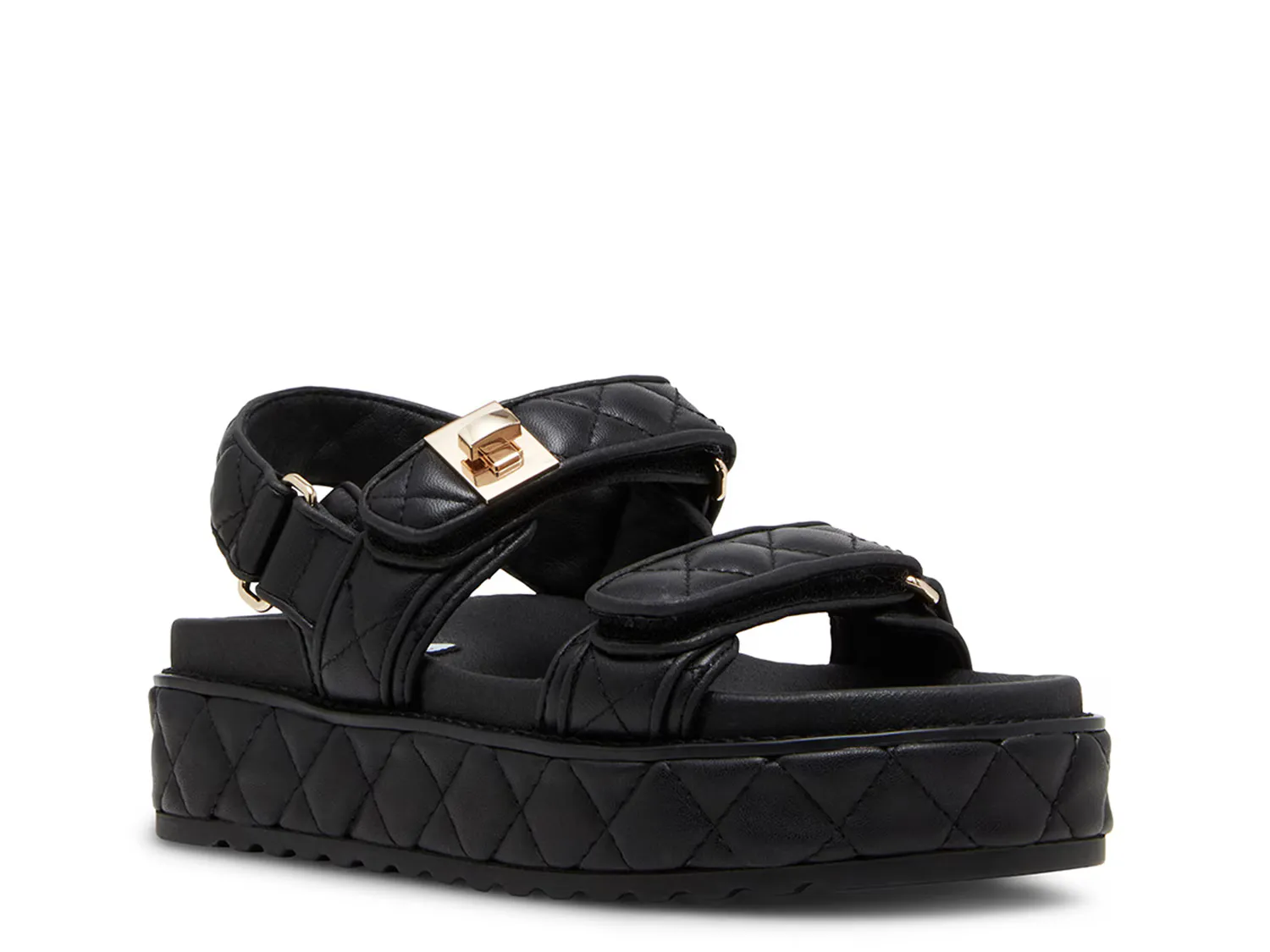 

Сандалии Big Mona Platform Sandal Steve Madden, черный
