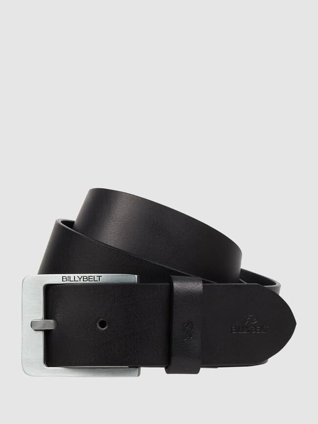 

Кожаный ремень с пряжкой Billybelt, черный