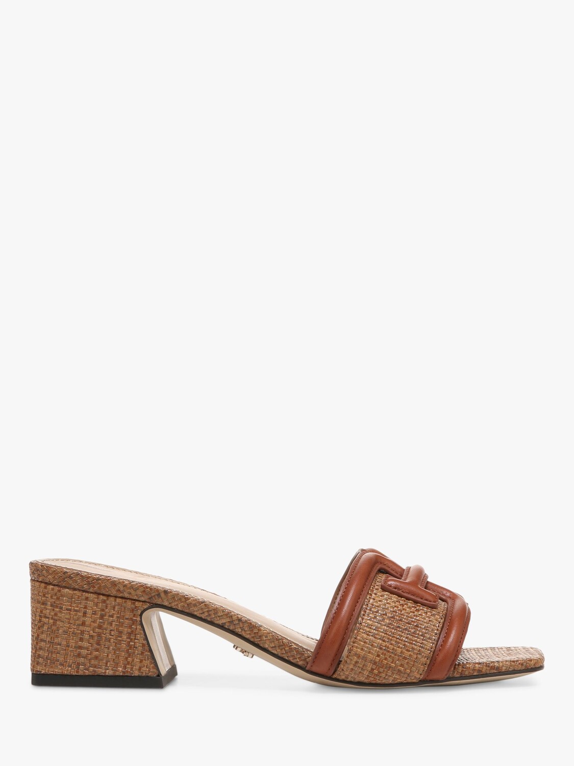 

Кожаные мюли Sam Edelman Waylon, насыщенный коньячный цвет