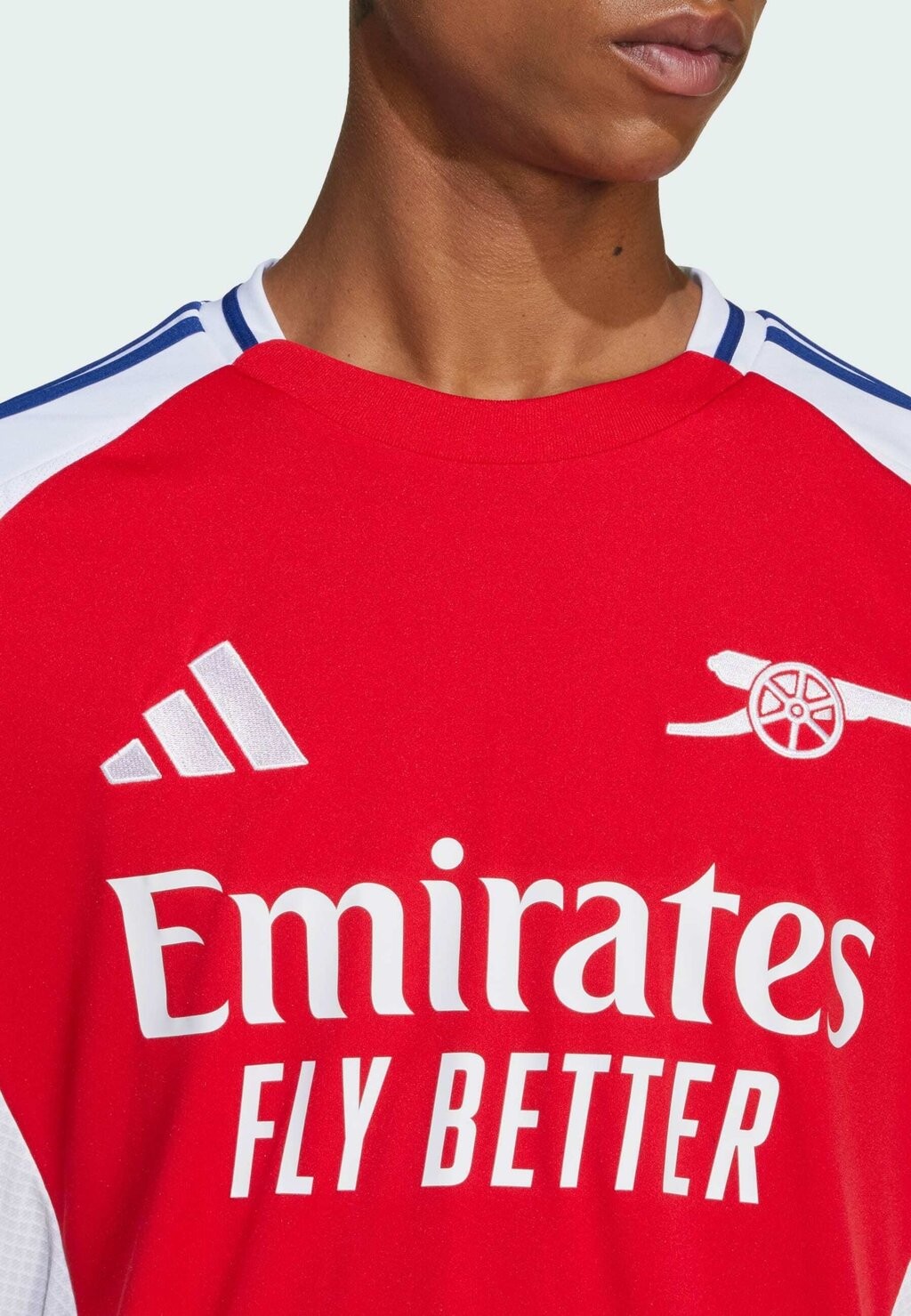 

Футболка Arsenal adidas Performance, лучше алого белого цвета