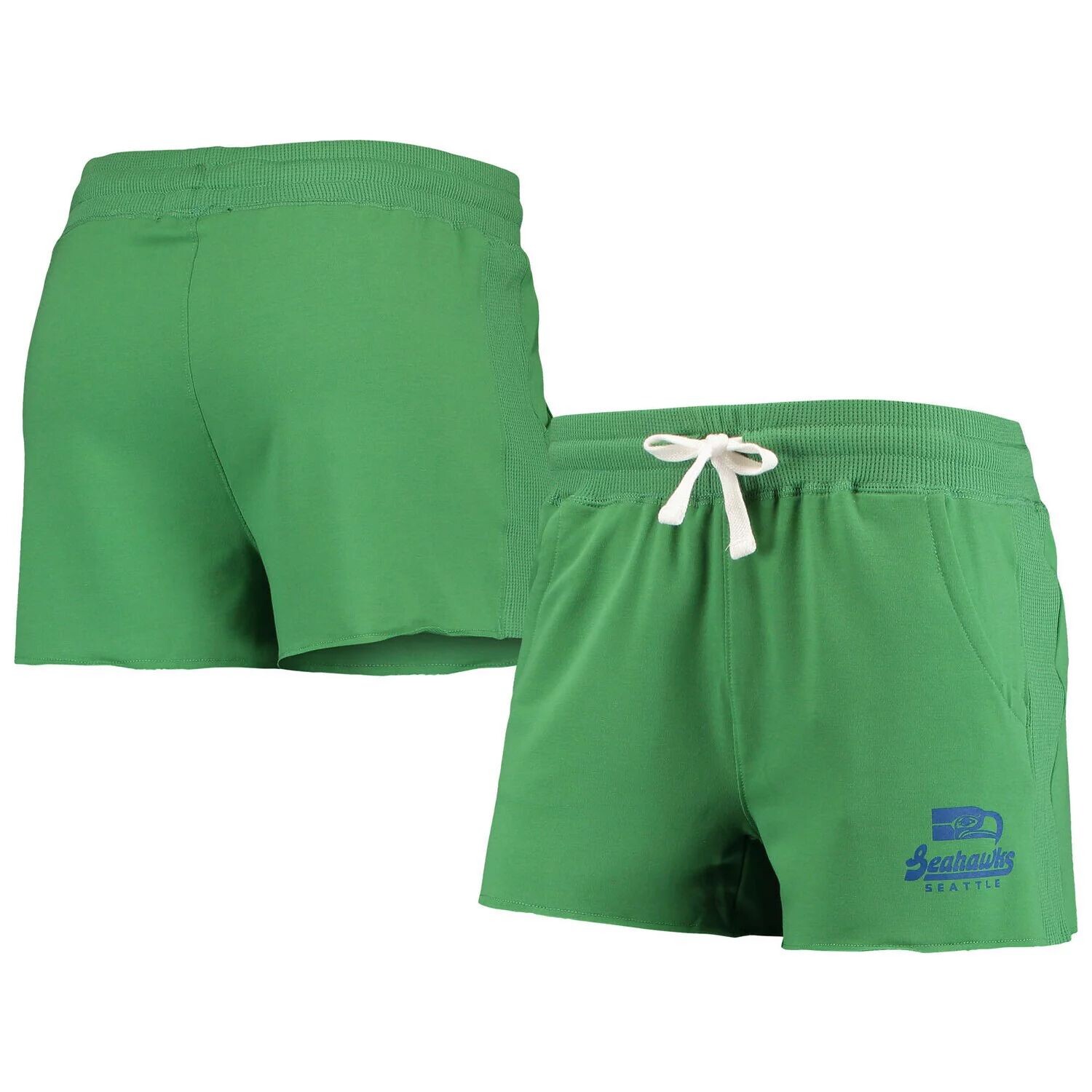 

Зеленые женские шорты Tri-Blend Seattle Seahawks Junk Food