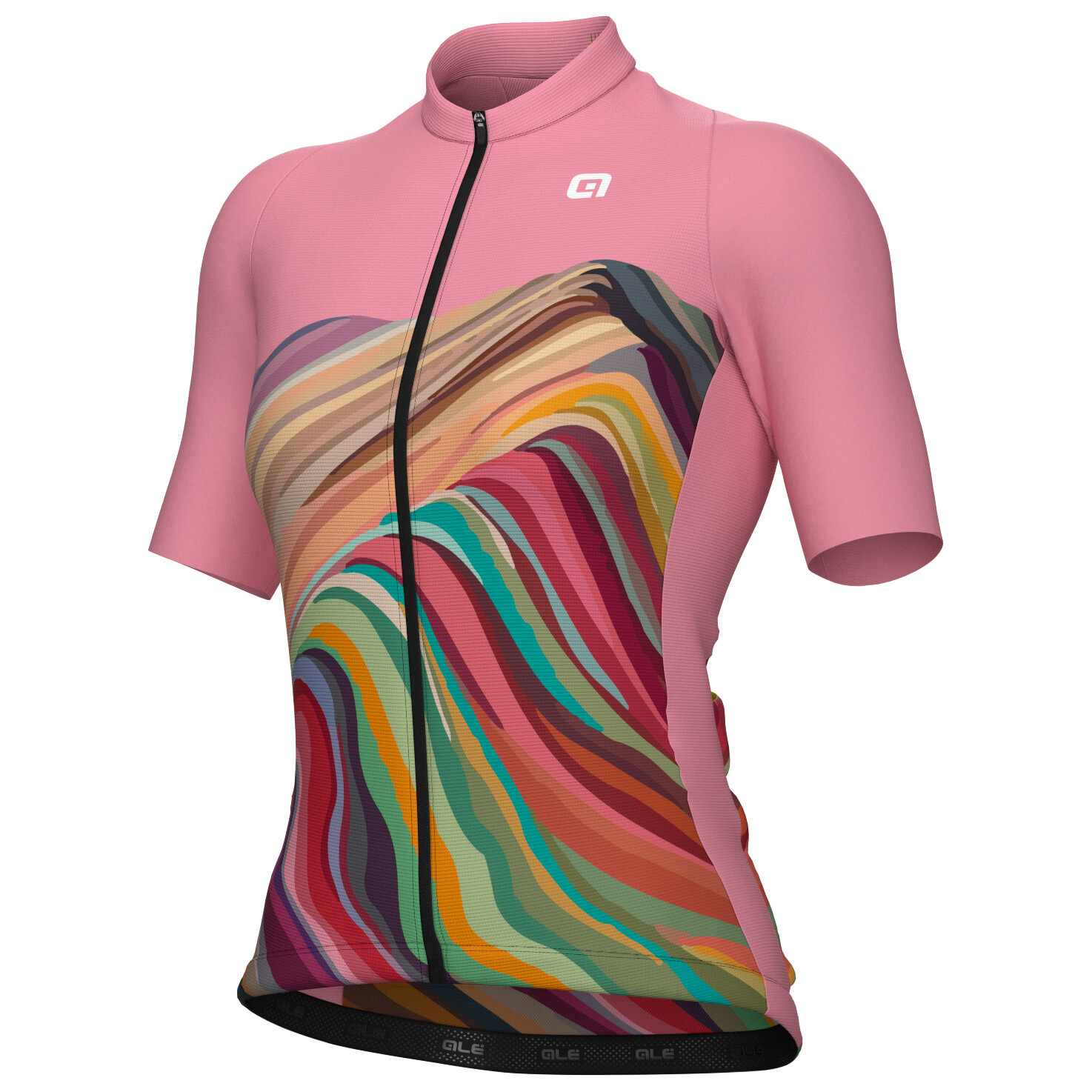 

Велосипедный трикотаж Alé Women's Rainbow S/S Jersey, розовый