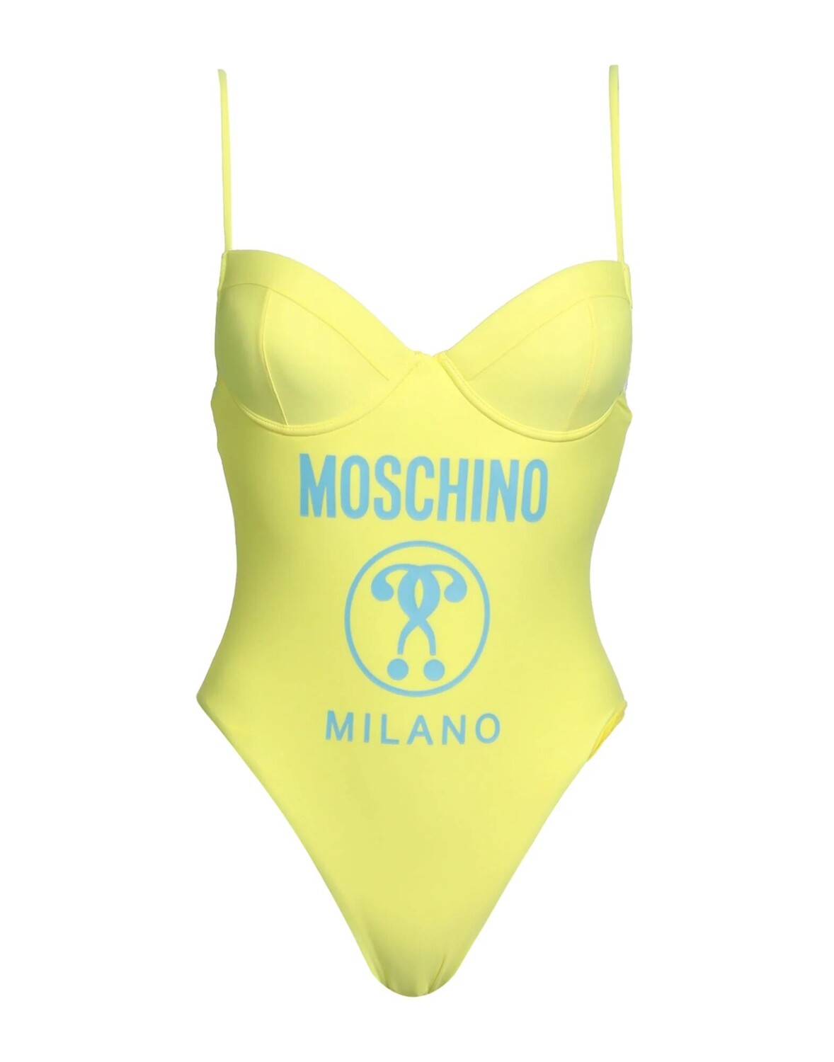 

Цельный купальник Moschino, желтый