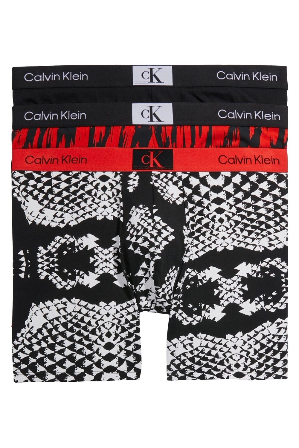 

Комплект из 3-х пар боксеров CK-96 красный Calvin Klein, красный