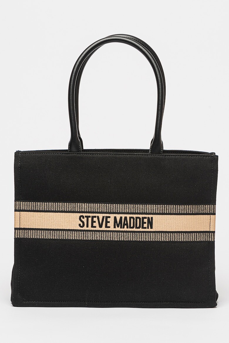

Хлопковая сумка Knox Steve Madden, черный