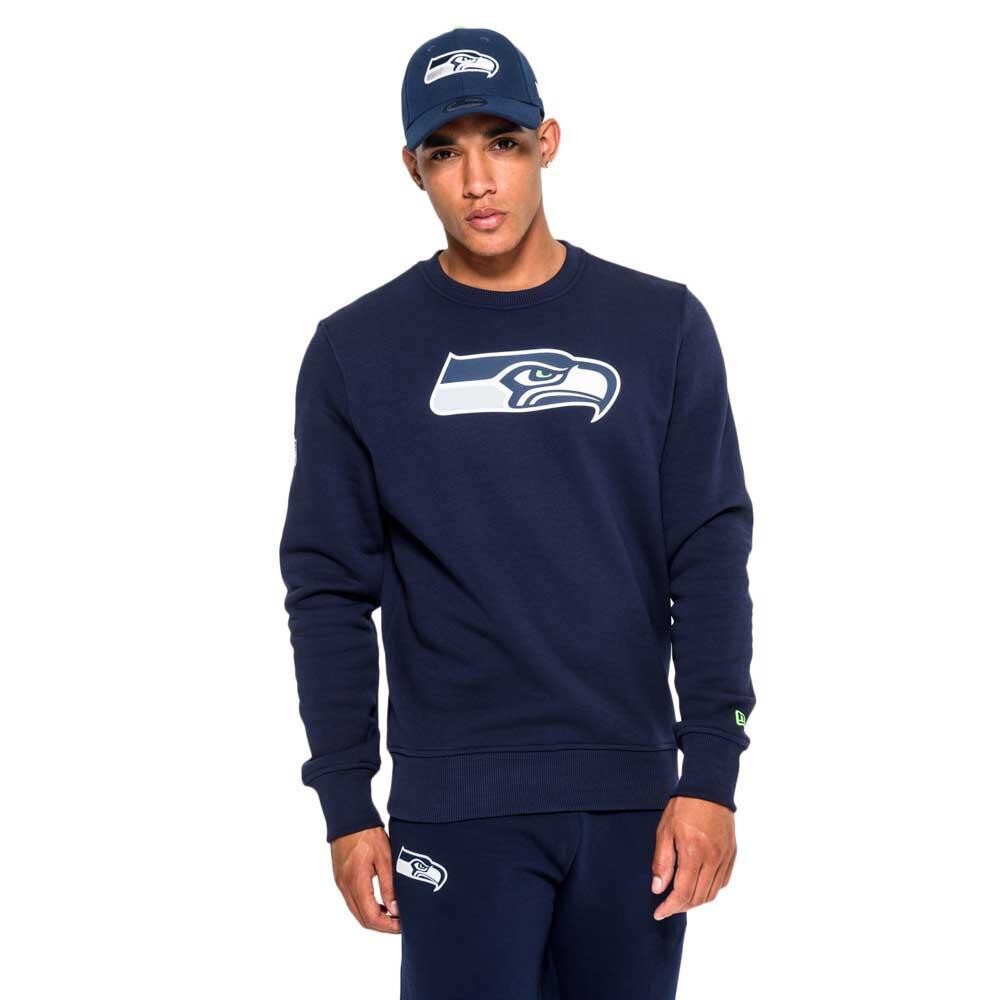 

Толстовка New Era Seattle Seahawks Team Logo Crew Neck, синий