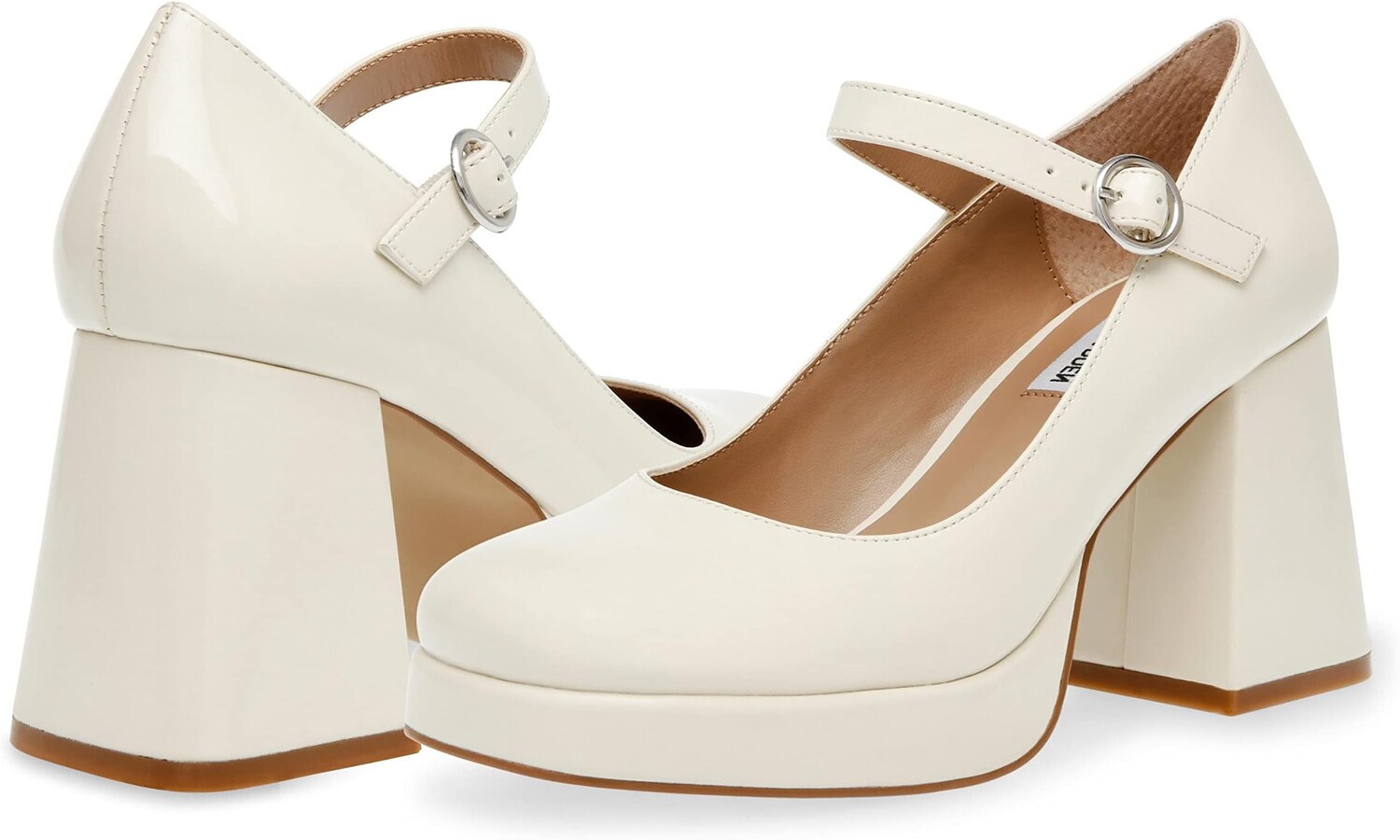 

Туфли Mingle Mary Jane Pump Steve Madden, цвет Bone Patent