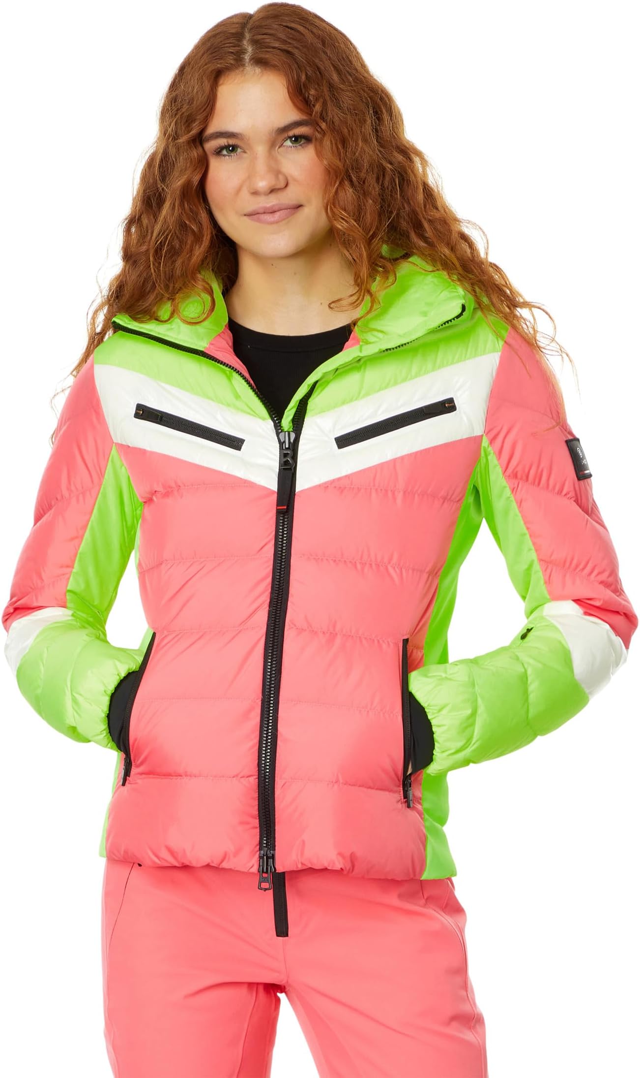 Куртка Farina 3-D Bogner Fire + Ice, цвет Coral Pink